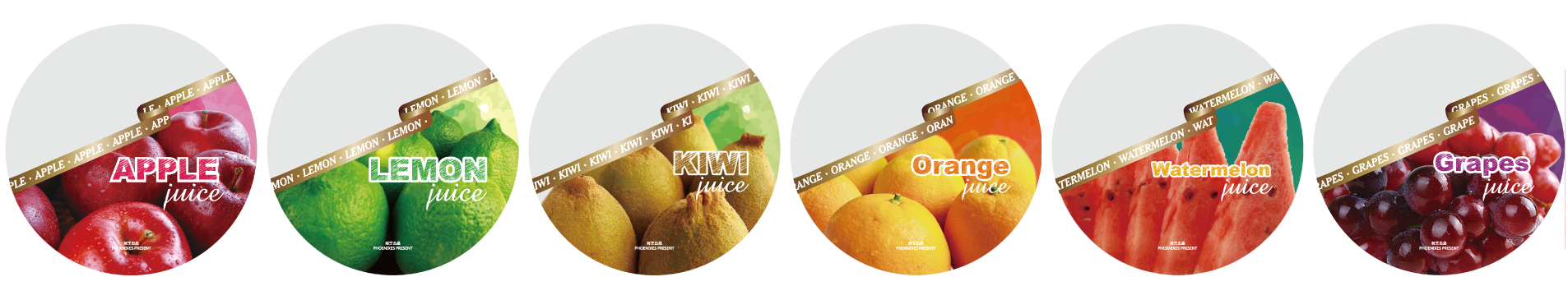 Film de scellage ES 6 images - Série Fruits