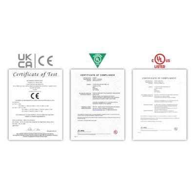 Logos de certification CE/UKCA, UL et NSF
